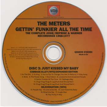 6CD/Box Set The Meters: Gettin' Funkier All The Time (The Complete Josie/Reprise & Warner Recordings 1968-1977)
