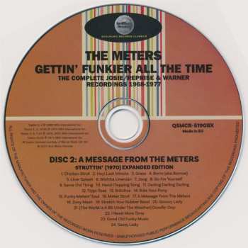 6CD/Box Set The Meters: Gettin' Funkier All The Time (The Complete Josie/Reprise & Warner Recordings 1968-1977)