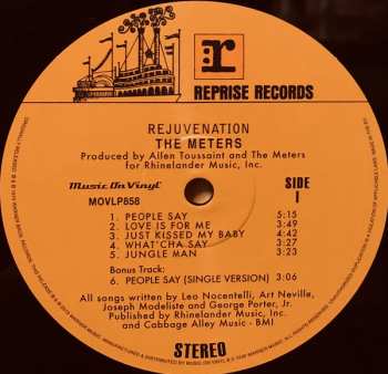 LP The Meters: Rejuvenation
