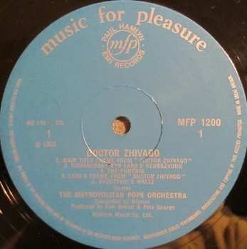 LP The Metropolitan POPS Orchestra: Doctor Zhivago