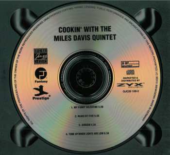 CD The Miles Davis Quintet: Cookin' With The Miles Davis Quintet DIGI