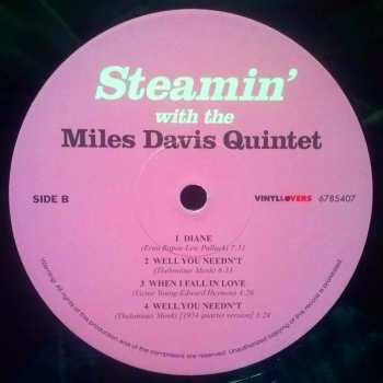 LP The Miles Davis Quintet: Steamin' With The Miles Davis Quintet LTD