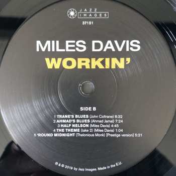LP The Miles Davis Quintet: Workin’ LTD