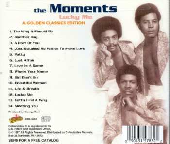 CD The Moments: Lucky Me: A Golden Classics Edition