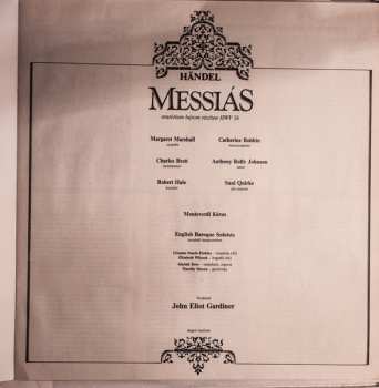 3LP/Box Set John Eliot Gardiner: Messiás