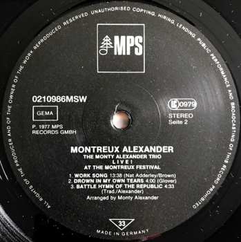 LP The Monty Alexander Trio: Montreux Alexander - Live! At The Montreux Festival