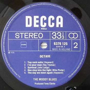 LP The Moody Blues: Octave