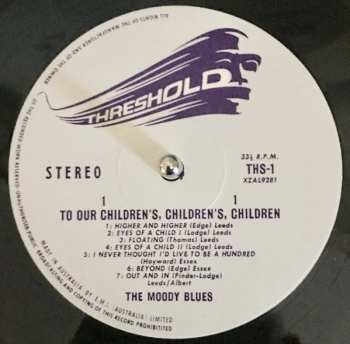 LP The Moody Blues: To Our Children's Children's Children