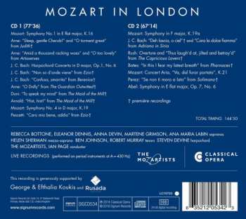 2CD The Mozartists: Mozart In London