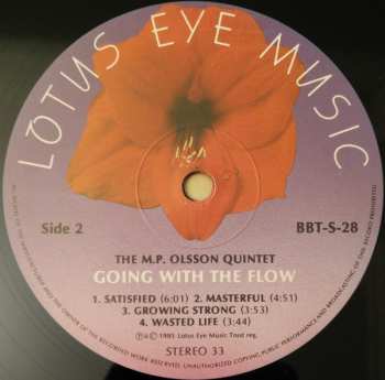LP The M.P. Olsson Quintet: Going With The Flow