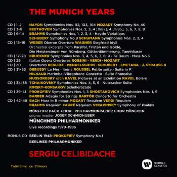 49CD/Box Set Sergiu Celibidache: The Munich Years