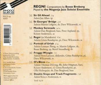 CD Bosse Broberg: Regni