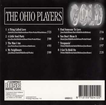 CD Ohio Players: Gold