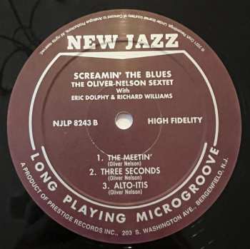 LP Eric Dolphy: Screamin' The Blues