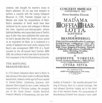 CD Giuseppe Torelli: The Original Brandenburg Concertos