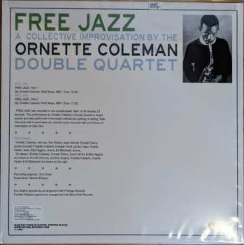 LP The Ornette Coleman Double Quartet: Free Jazz
