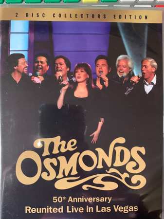2DVD The Osmonds: 50th Anniversary -  Reunited Live In Las Vegas 2 Disc Collectors Edition