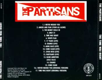 CD The Partisans: The Time Was Right