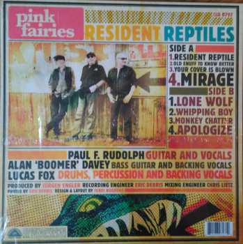 LP The Pink Fairies: Resident Reptiles LTD | CLR