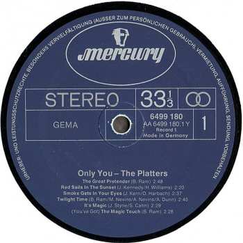 2LP The Platters: Only You
