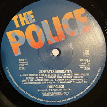 LP The Police: Zenyattà Mondatta