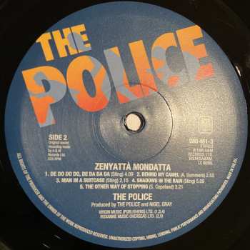 LP The Police: Zenyattà Mondatta