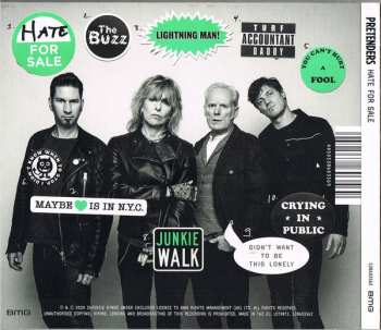 CD The Pretenders: Hate For Sale