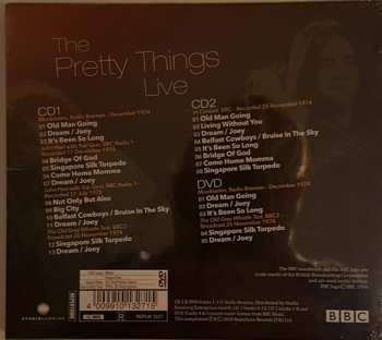 2CD/DVD The Pretty Things: Singapore Silk Torpedo Live At The BBC & Other Broadcasts