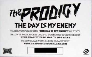 2LP The Prodigy: The Day Is My Enemy