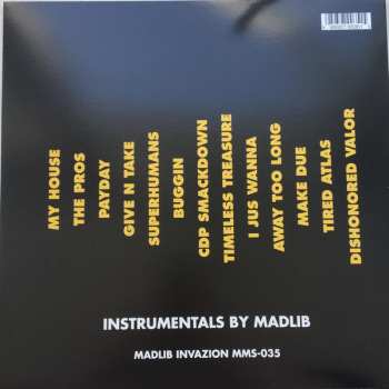 LP The Professionals: The Professionals Instrumentals