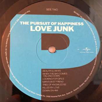 2LP The Pursuit Of Happiness: Love Junk Deluxe DLX