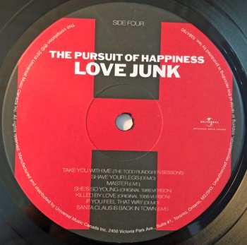 2LP The Pursuit Of Happiness: Love Junk Deluxe DLX