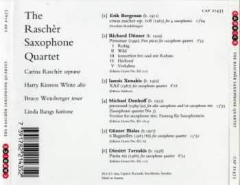 CD Rascher Saxophone Quartet: The Raschèr Saxophone Quartet