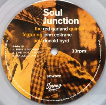 LP John Coltrane: Soul Junction CLR | LTD