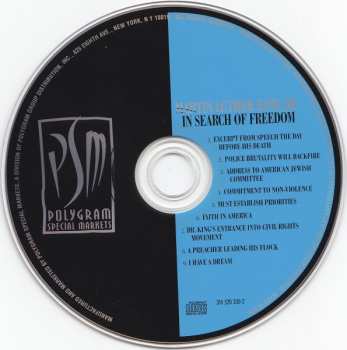 CD Dr. Martin Luther King, Jr.: In Search Of Freedom