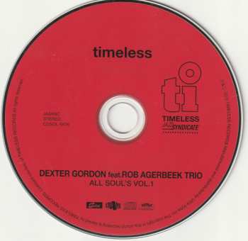 CD Dexter Gordon: All Souls' Vol. 1 LTD