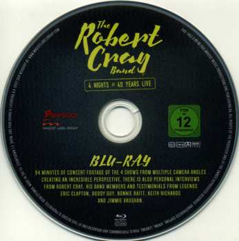 2CD/Blu-ray The Robert Cray Band: 4 Nights Of 40 Years Live