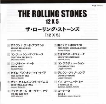 CD The Rolling Stones: 12x5 LTD