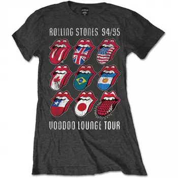 Frauen T-Shirt Voodoo Lounge Tongues 