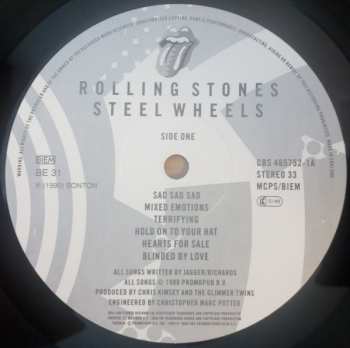 LP The Rolling Stones: Steel Wheels