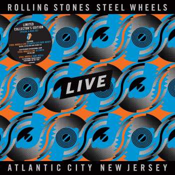 3CD/2DVD/Box Set/Blu-ray The Rolling Stones: Steel Wheels Live Atlantic City New Jersey LTD