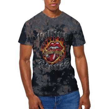 Merch The Rolling Stones: T-Shirt Tattoo Flames 