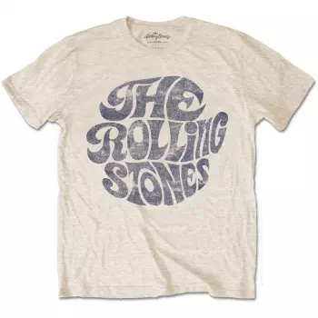 T-Shirt Vintage 1970s Logo The Rolling Stones 
