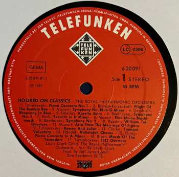 LP Royal Philharmonic Orchestra: Hooked On Classics