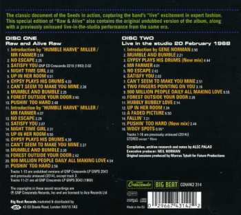 2CD The Seeds: Raw & Alive