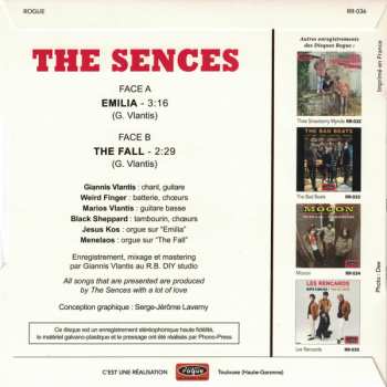 SP The Sences: Emilia / The Fall LTD