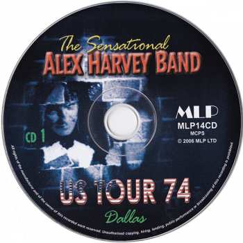 2CD The Sensational Alex Harvey Band: US Tour 74