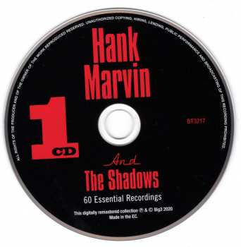 3CD The Shadows: 60 Essential Recordings