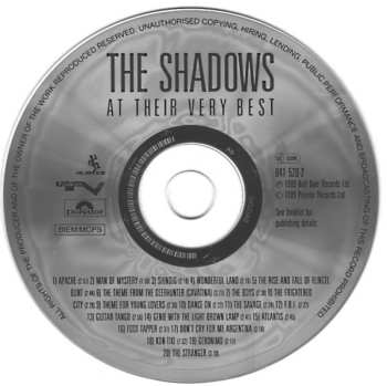 CD The Shadows: At Their Very Best