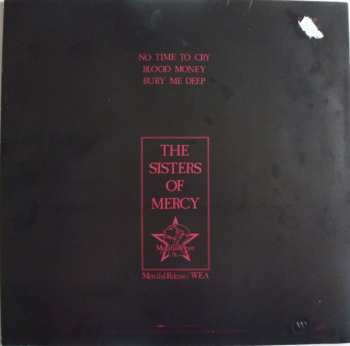 LP The Sisters Of Mercy: No Time To Cry